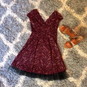 Vintage lace dress!